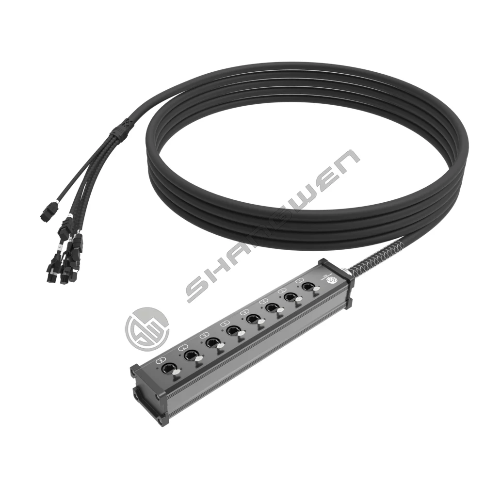 Multi core Ethernet cable to network adapter